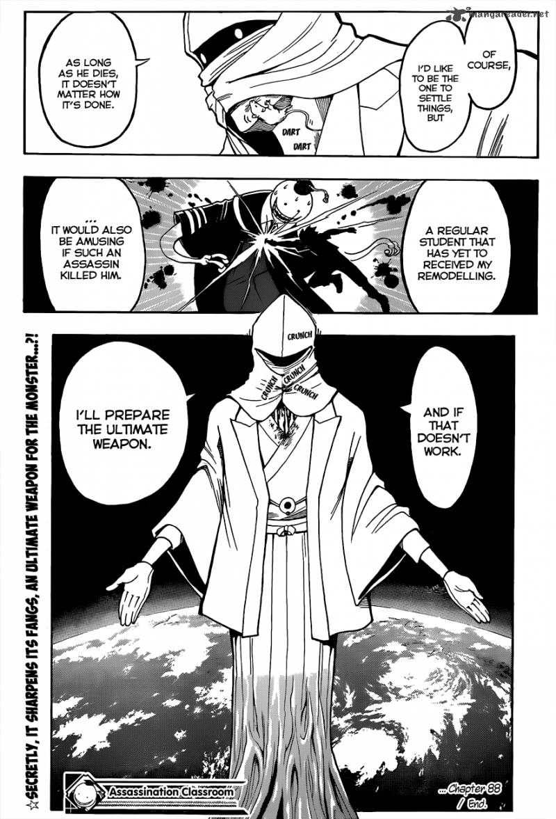 Assassination Classroom Chapter 88 Page 20