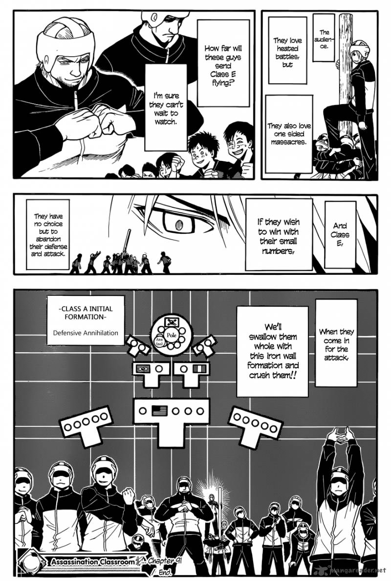 Assassination Classroom Chapter 91 Page 19