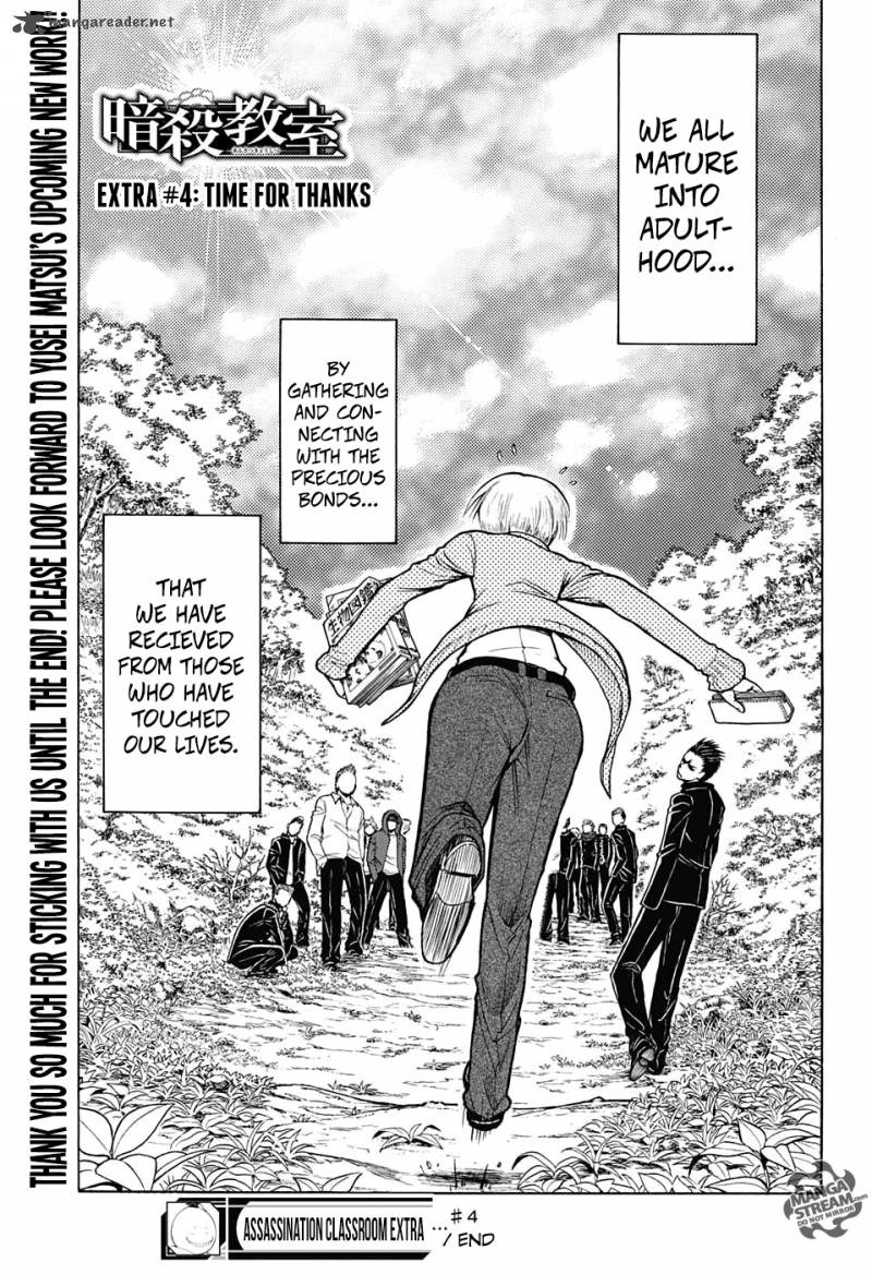 Assassination Classroom Extra Chapter 4 Page 21