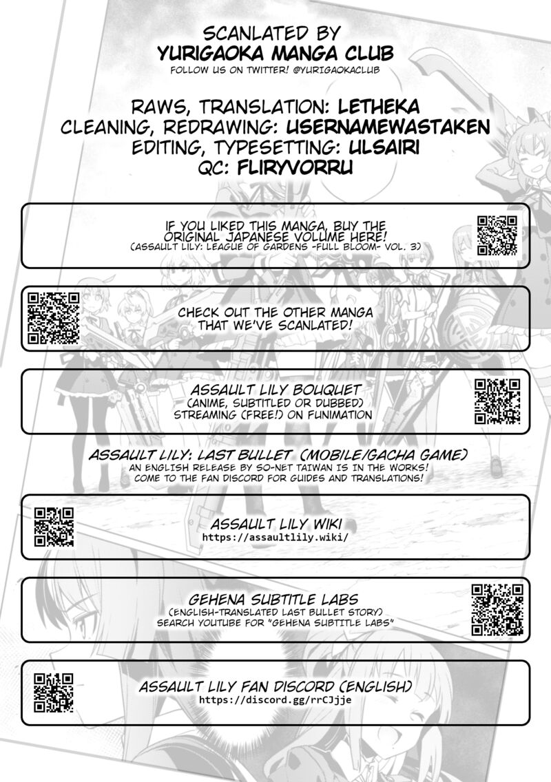Assault Lily League Of Gardens Full Bloom Chapter 15 Page 23
