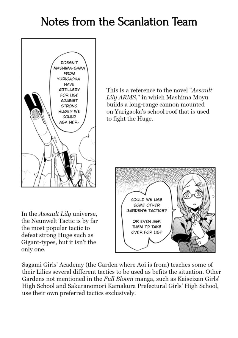 Assault Lily League Of Gardens Full Bloom Chapter 24 Page 22
