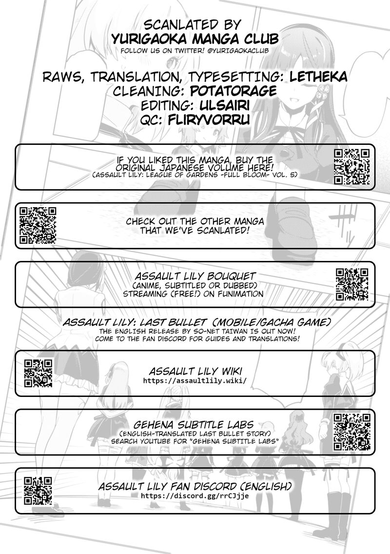 Assault Lily League Of Gardens Full Bloom Chapter 25 Page 26