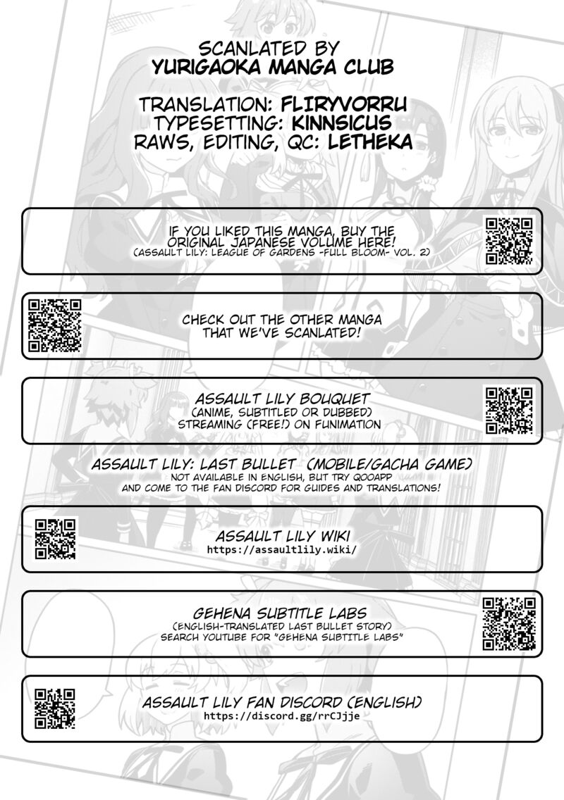 Assault Lily League Of Gardens Full Bloom Chapter 7 Page 20