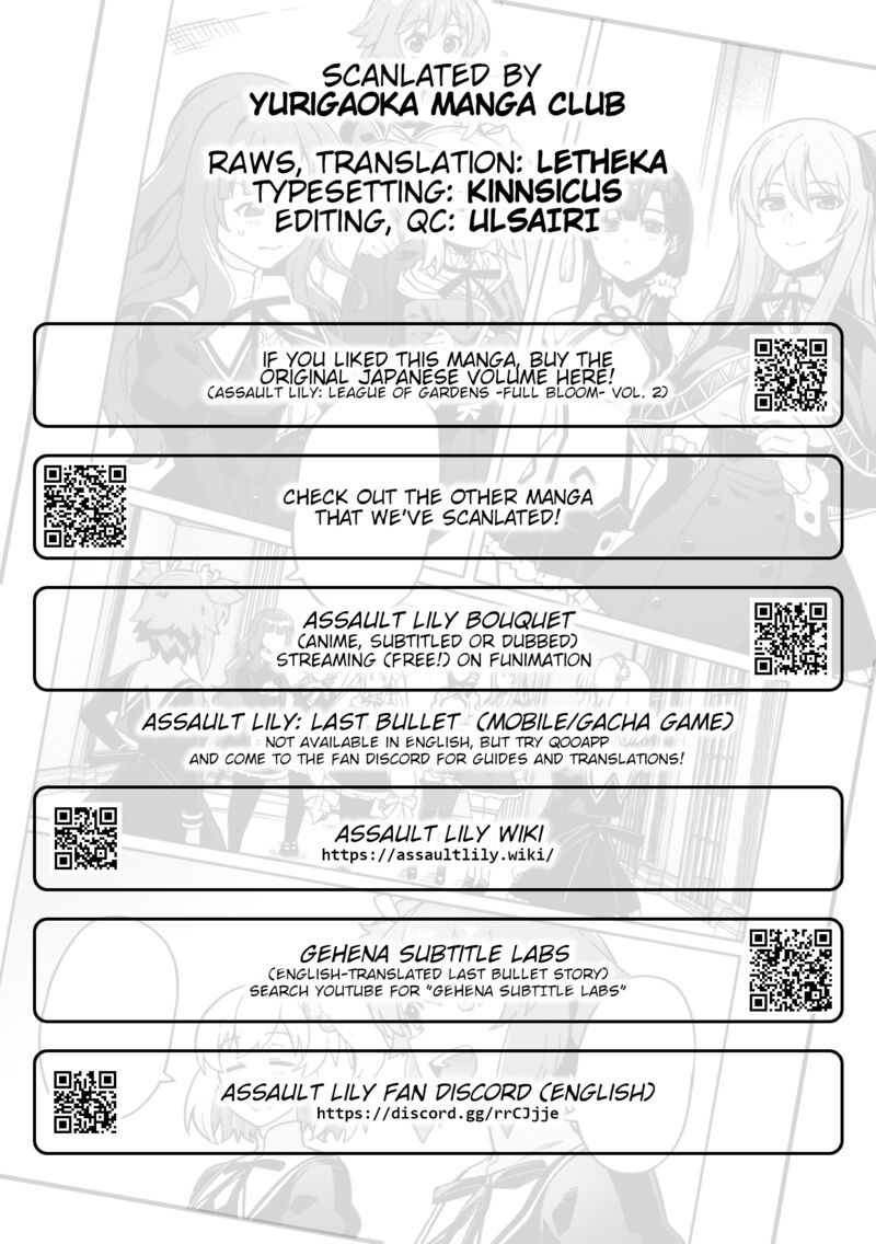 Assault Lily League Of Gardens Full Bloom Chapter 8 Page 31
