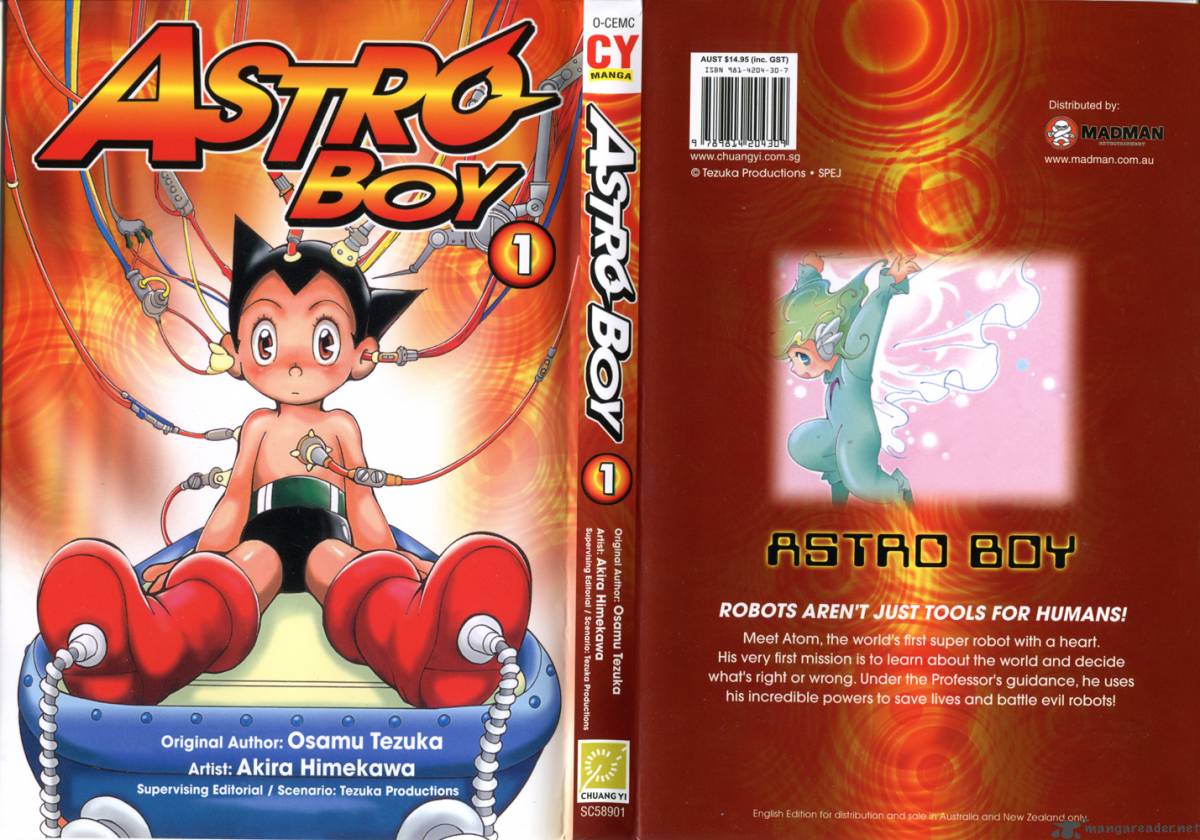 Astro Boy Tetsuwan Atom Chapter 1 Page 1