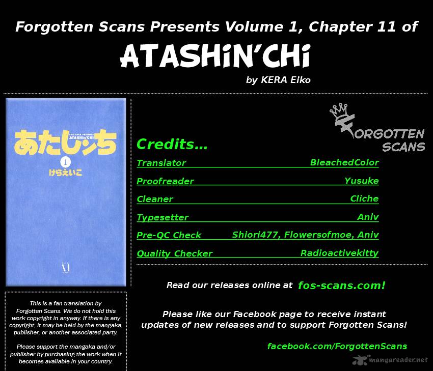 Atashinchi Chapter 11 Page 1