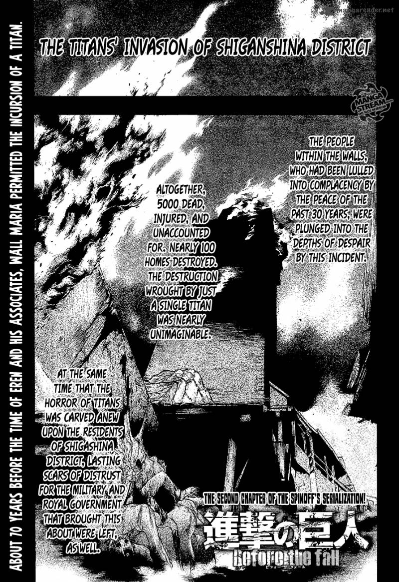 Attack On Titan Before The Fall Chapter 2 Page 1