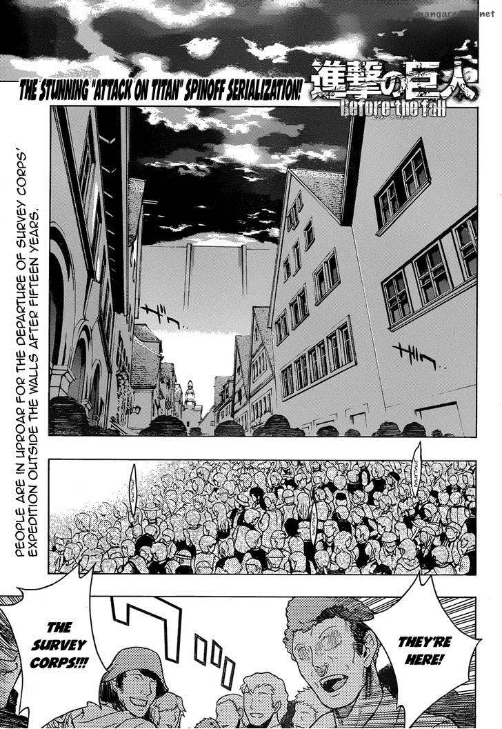 Attack On Titan Before The Fall Chapter 6 Page 1