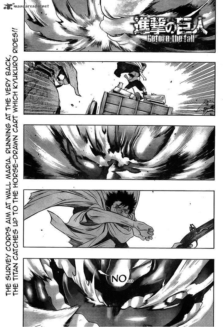 Attack On Titan Before The Fall Chapter 7 Page 1