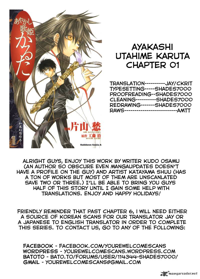 Ayakashi Utahime Karuta Chapter 1 Page 37