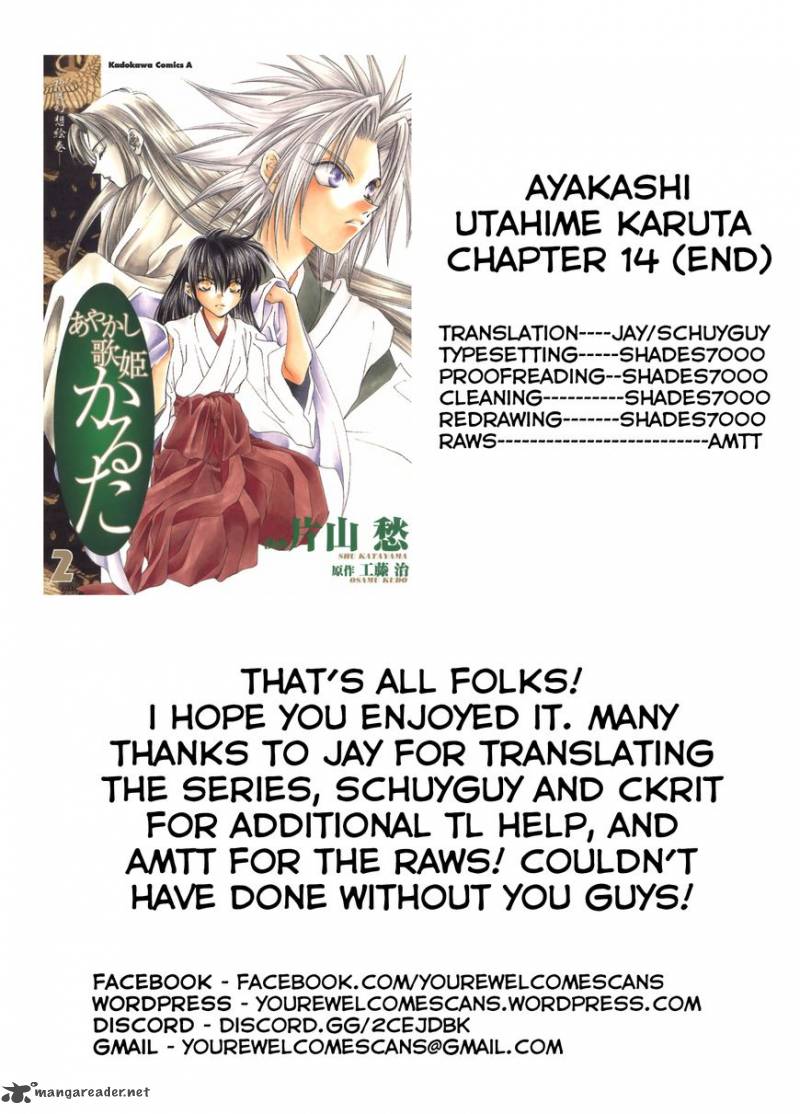 Ayakashi Utahime Karuta Chapter 14 Page 40