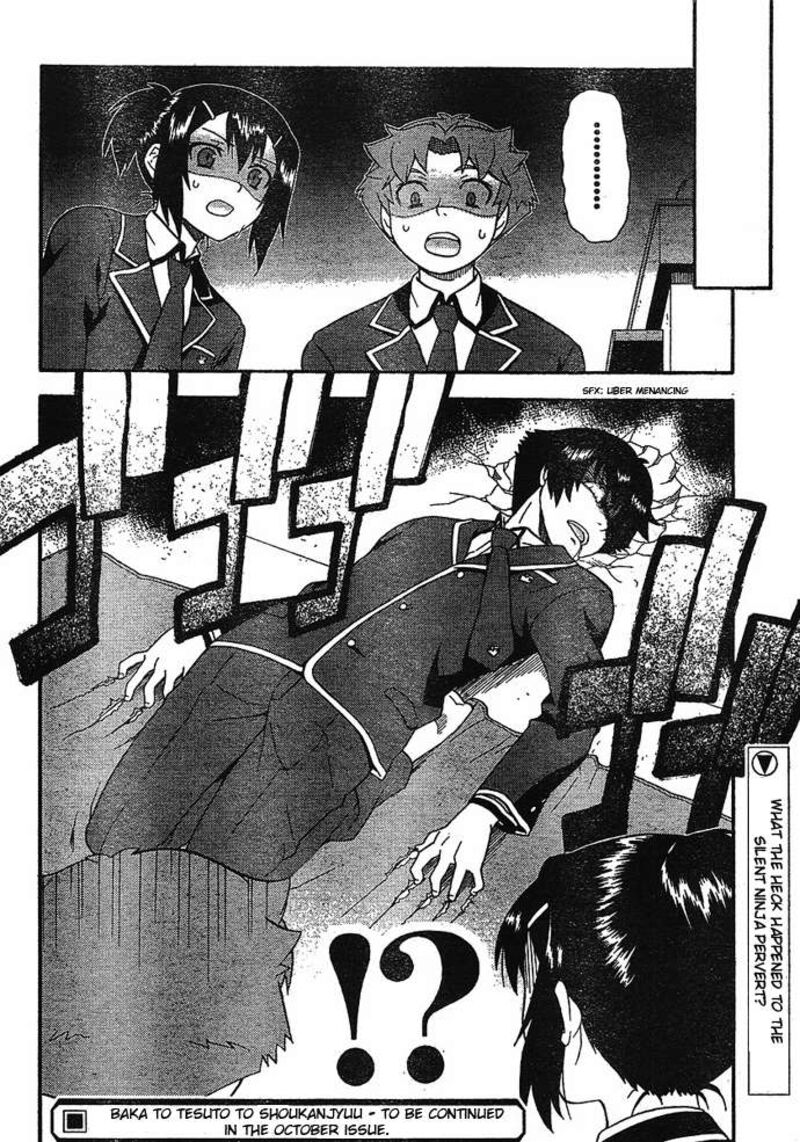 Baka To Test To Shoukanjuu Chapter 4 Page 34