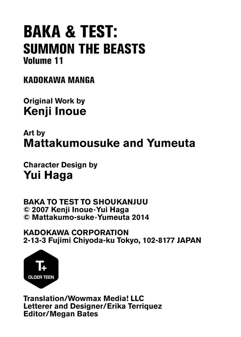 Baka To Test To Shoukanjuu Chapter 59 Page 34