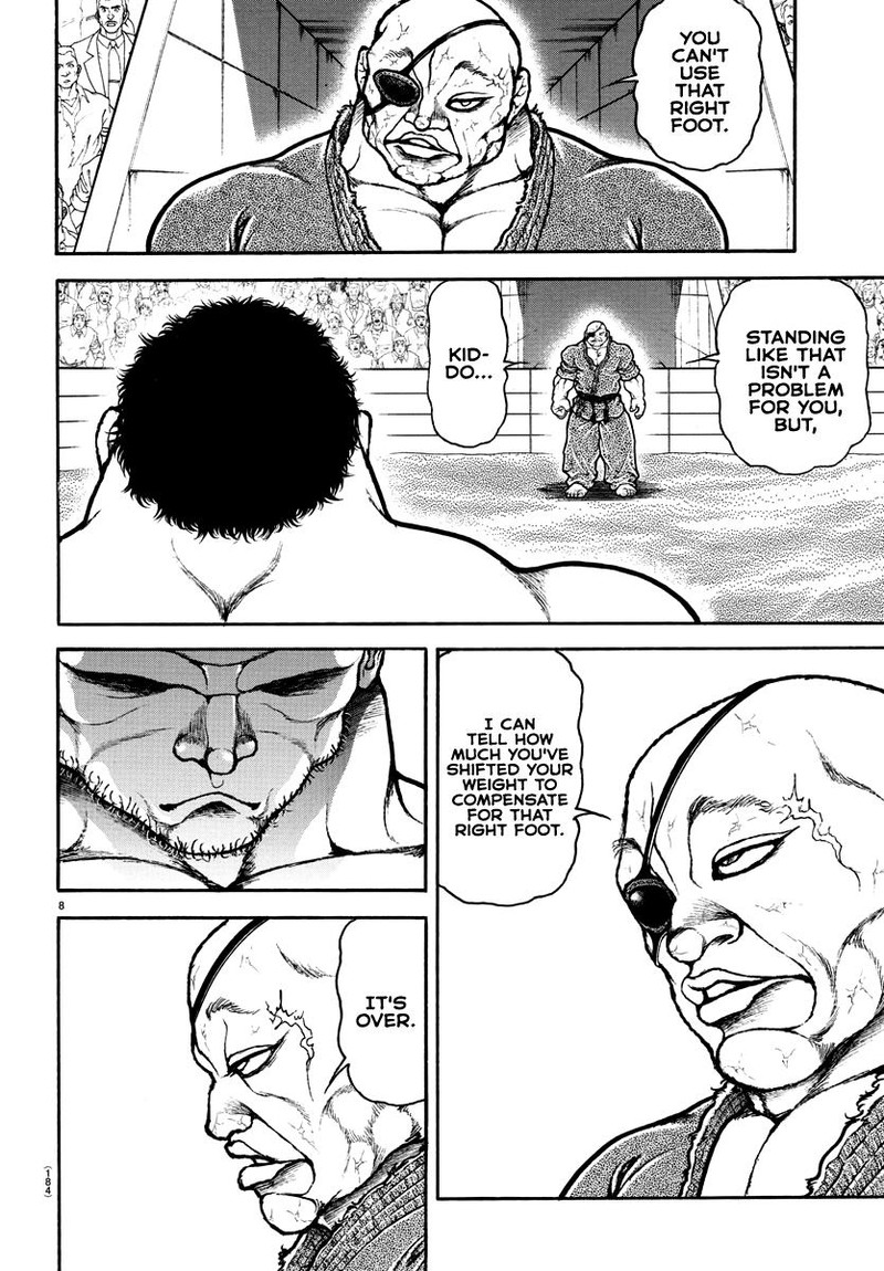 Baki Dou 2018 Chapter 134 Page 8