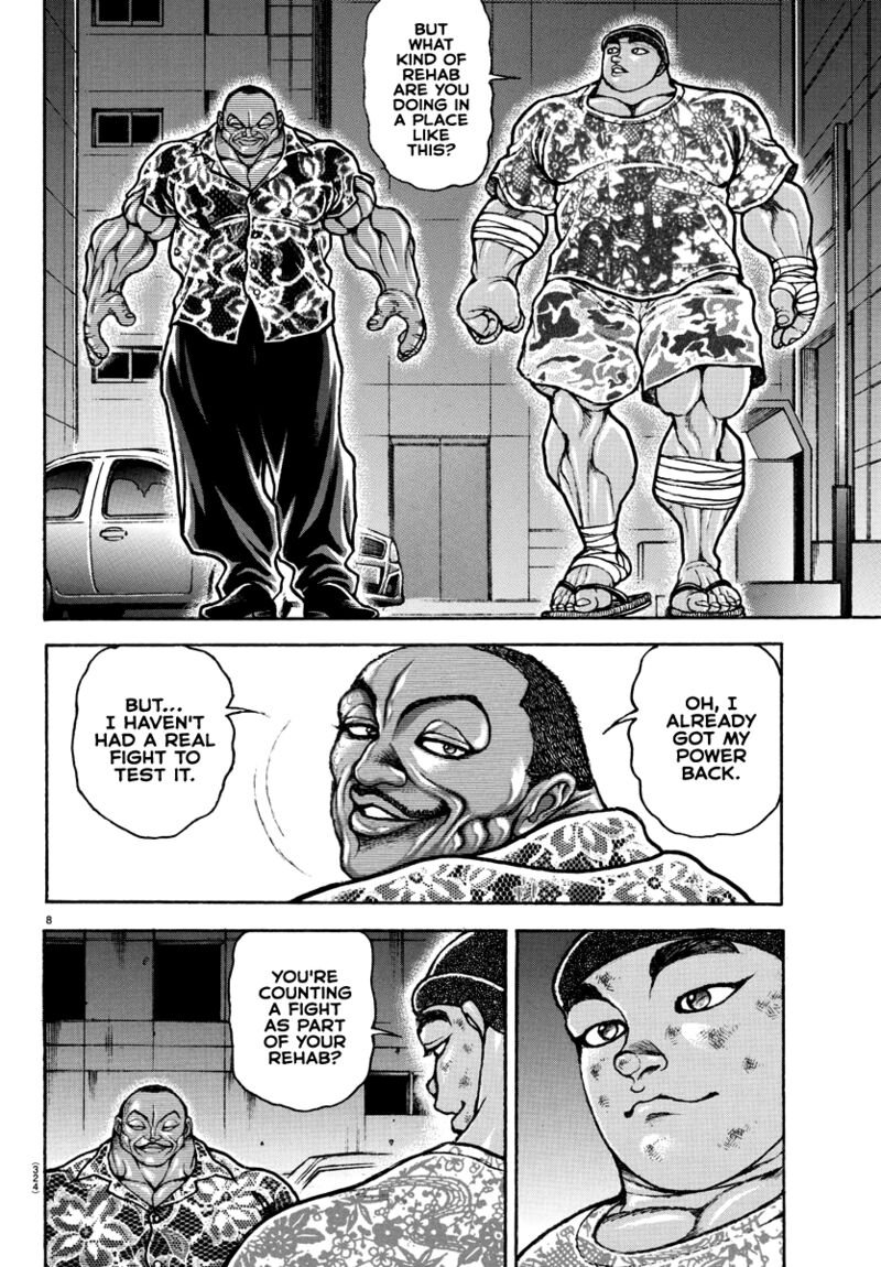 Baki Dou 2018 Chapter 139 Page 8