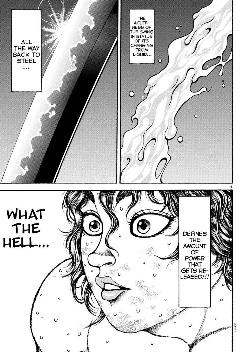 Baki Dou 2018 Chapter 88 Page 15