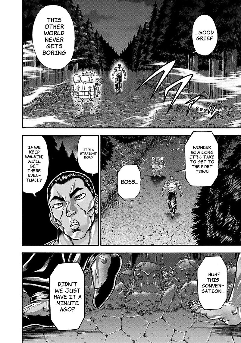 Baki Gaiden Retsu Kaioh Isekai Tensei Shitemo Ikkou Kamawan Chapter 62 Page 2