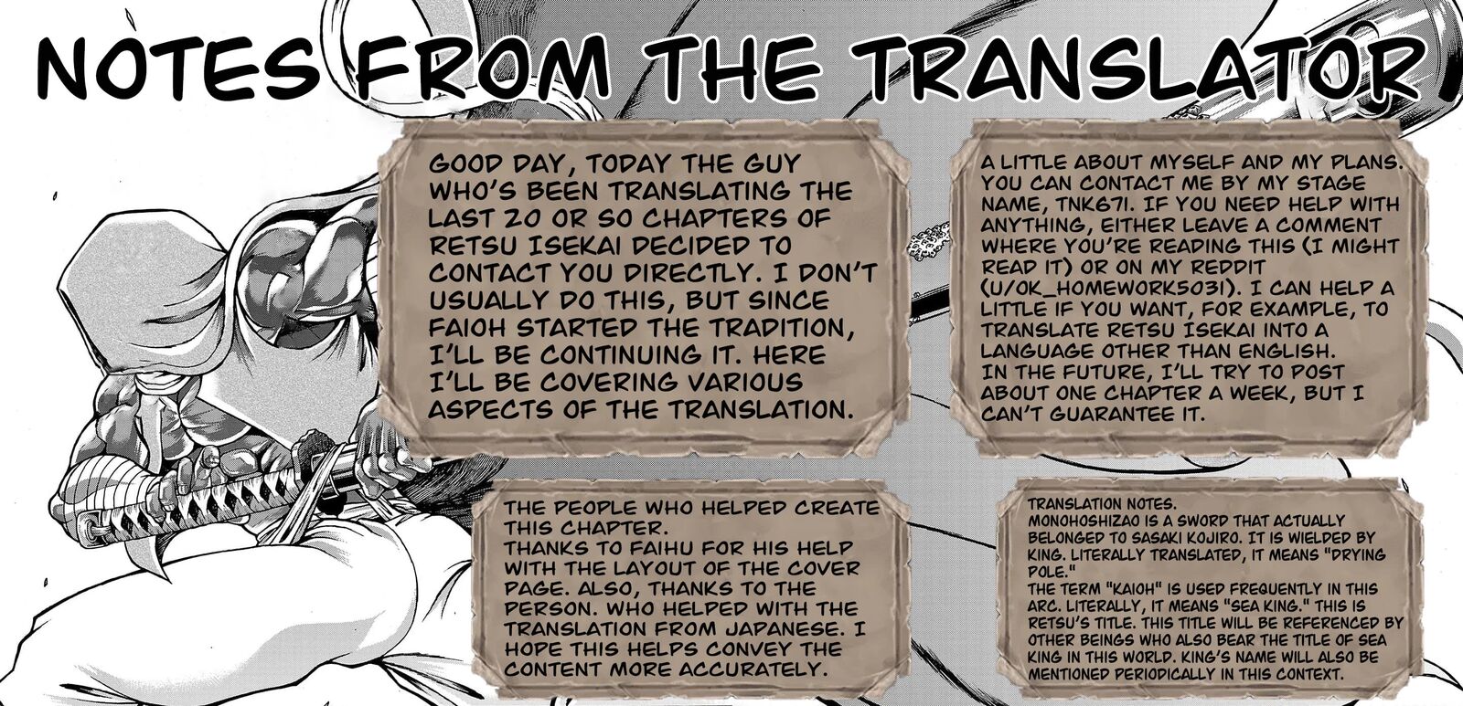 Baki Gaiden Retsu Kaioh Isekai Tensei Shitemo Ikkou Kamawan Chapter 65 Page 23