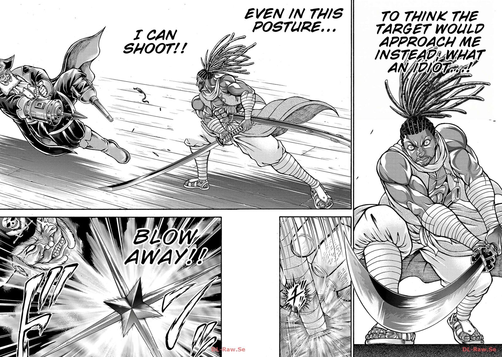 Baki Gaiden Retsu Kaioh Isekai Tensei Shitemo Ikkou Kamawan Chapter 68 Page 9