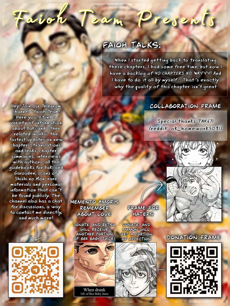 Baki Gaiden Retsu Kaioh Isekai Tensei Shitemo Ikkou Kamawan Chapter 69 Page 20