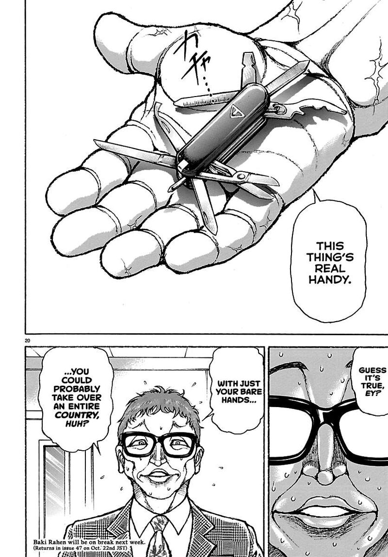 Baki Rahen Chapter 70 Page 20