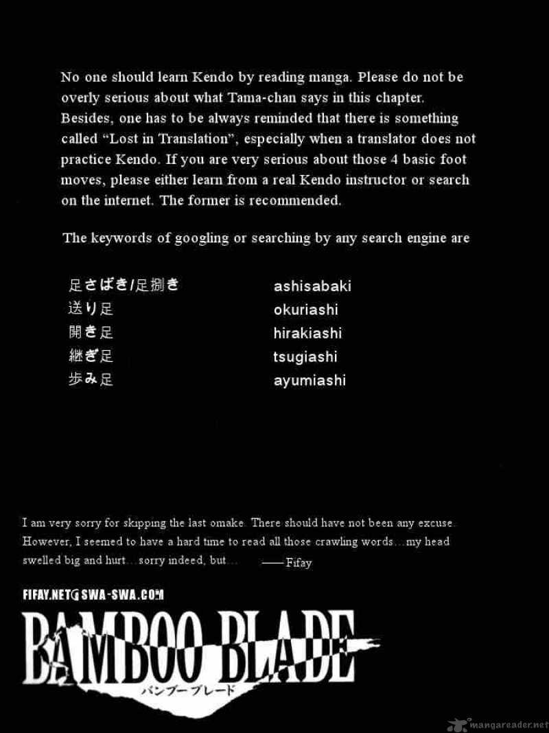 Bamboo Blade Chapter 20 Page 21