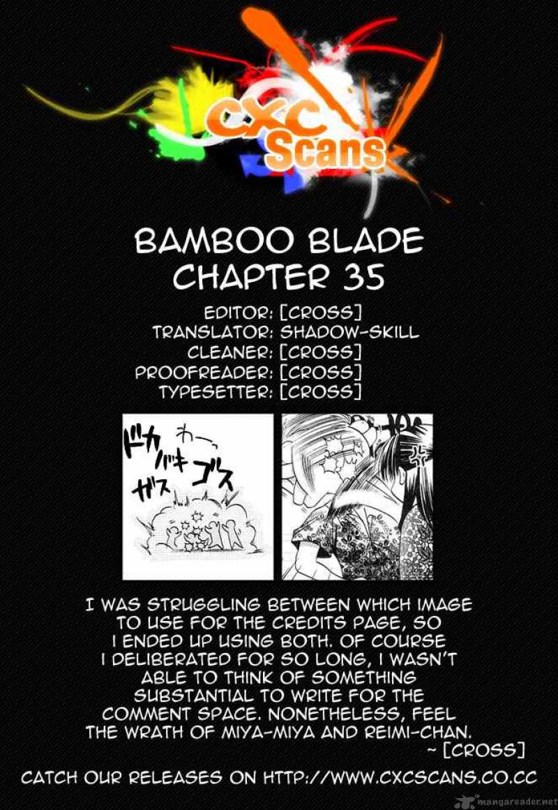Bamboo Blade Chapter 35 Page 22