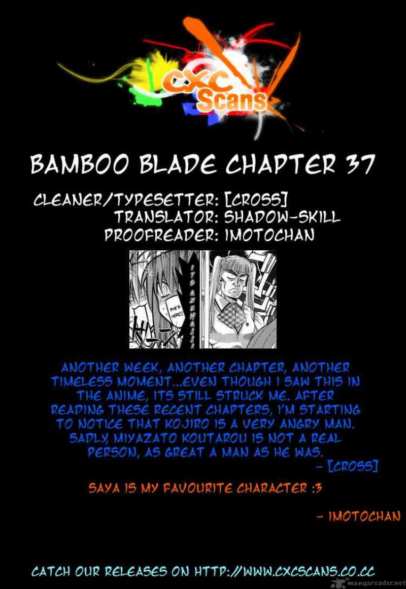 Bamboo Blade Chapter 37 Page 24