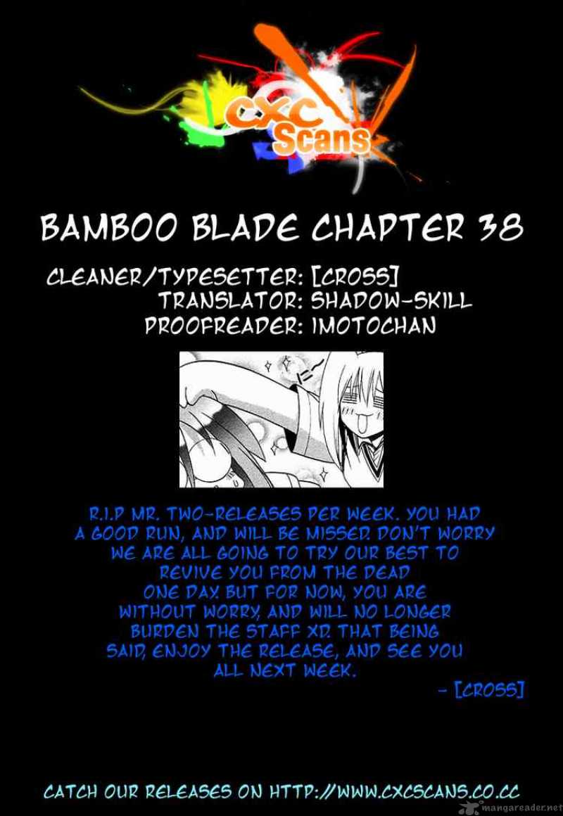 Bamboo Blade Chapter 38 Page 23