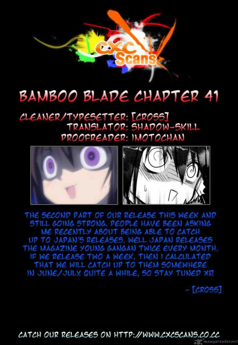 Bamboo Blade Chapter 41 Page 23
