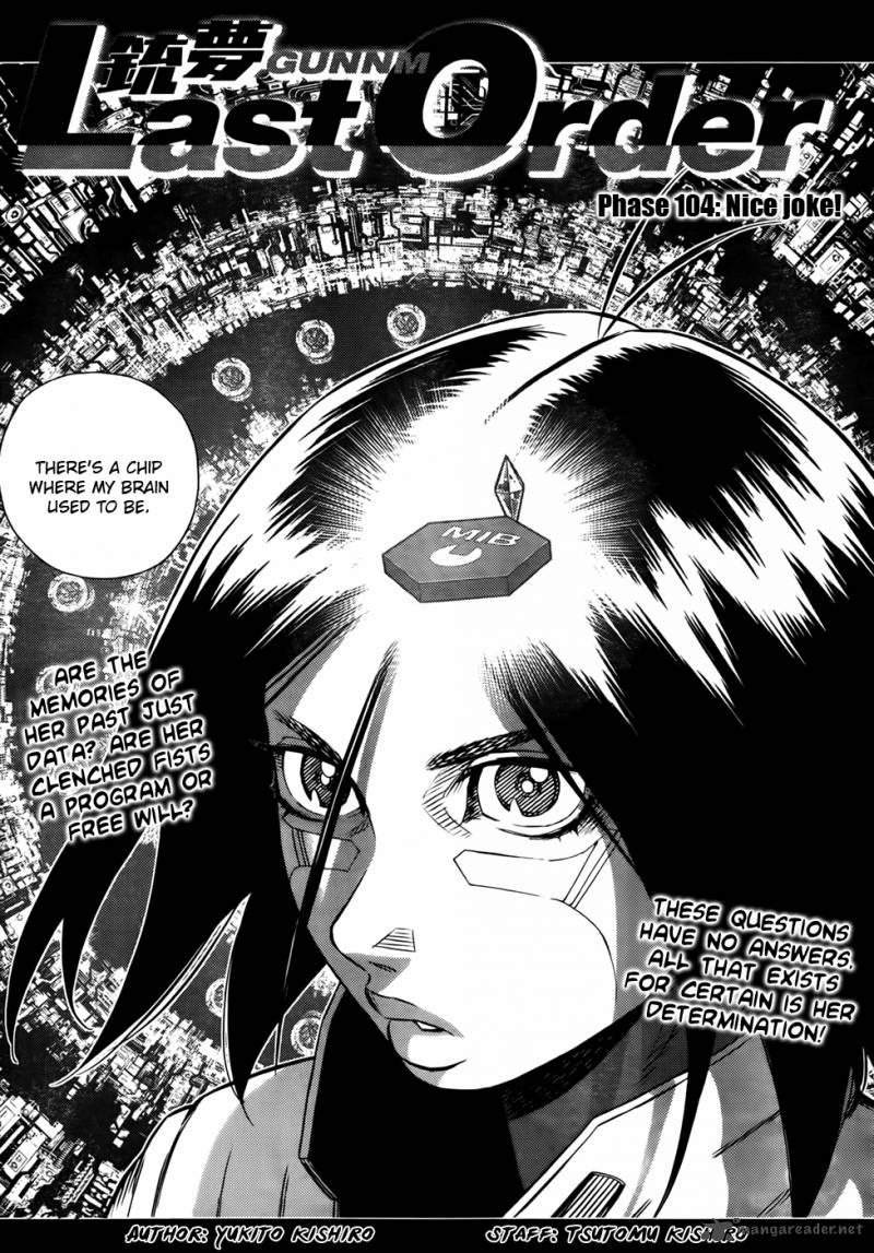 Battle Angel Alita Last Order Chapter 104 Page 4