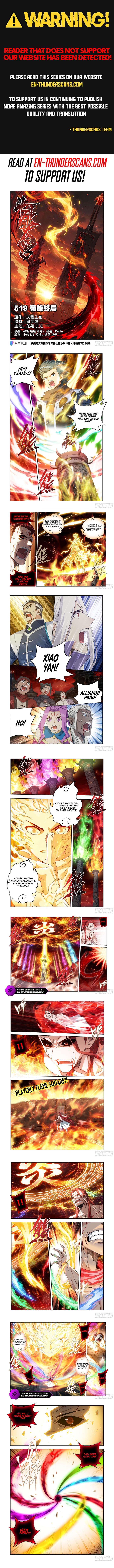Battle Through The Heavens Chapter 519 Page 1