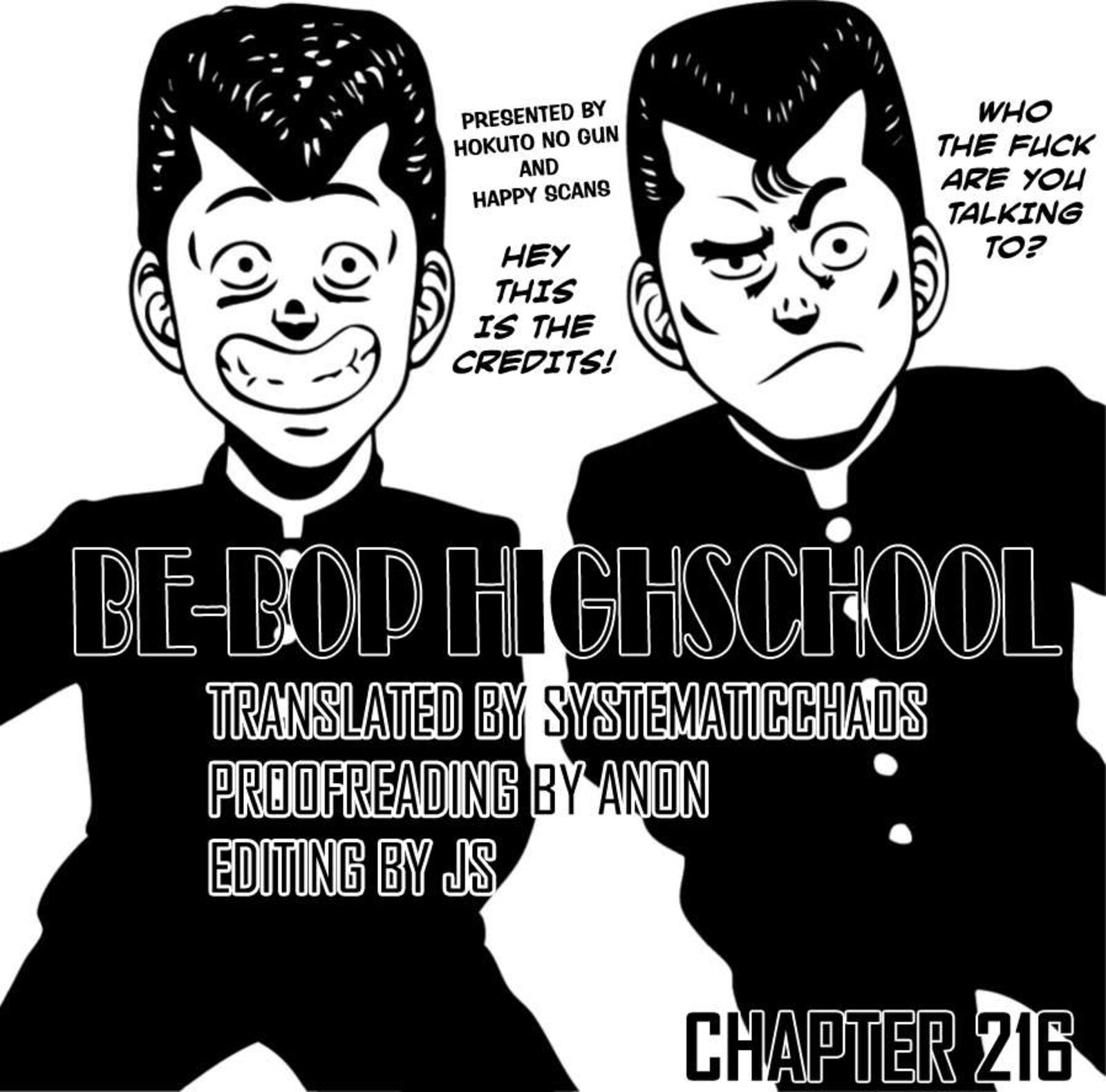 Be Bop High School Chapter 216 Page 32