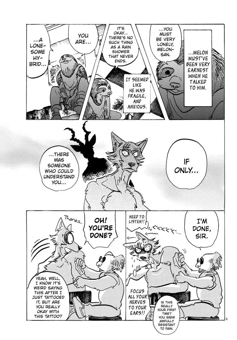 Beastars Chapter 140 Page 3