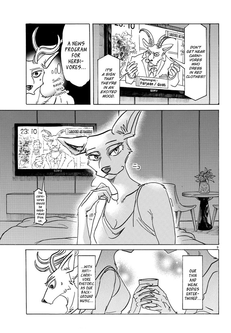 Beastars Chapter 143 Page 9