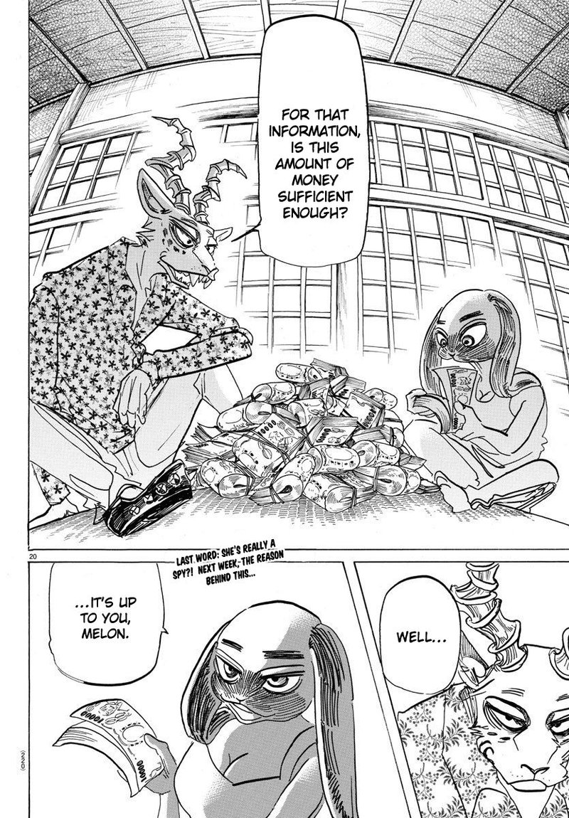 Beastars Chapter 170 Page 20