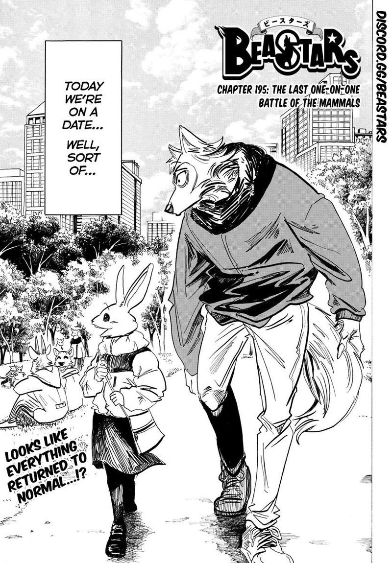 Beastars Chapter 195 Page 1