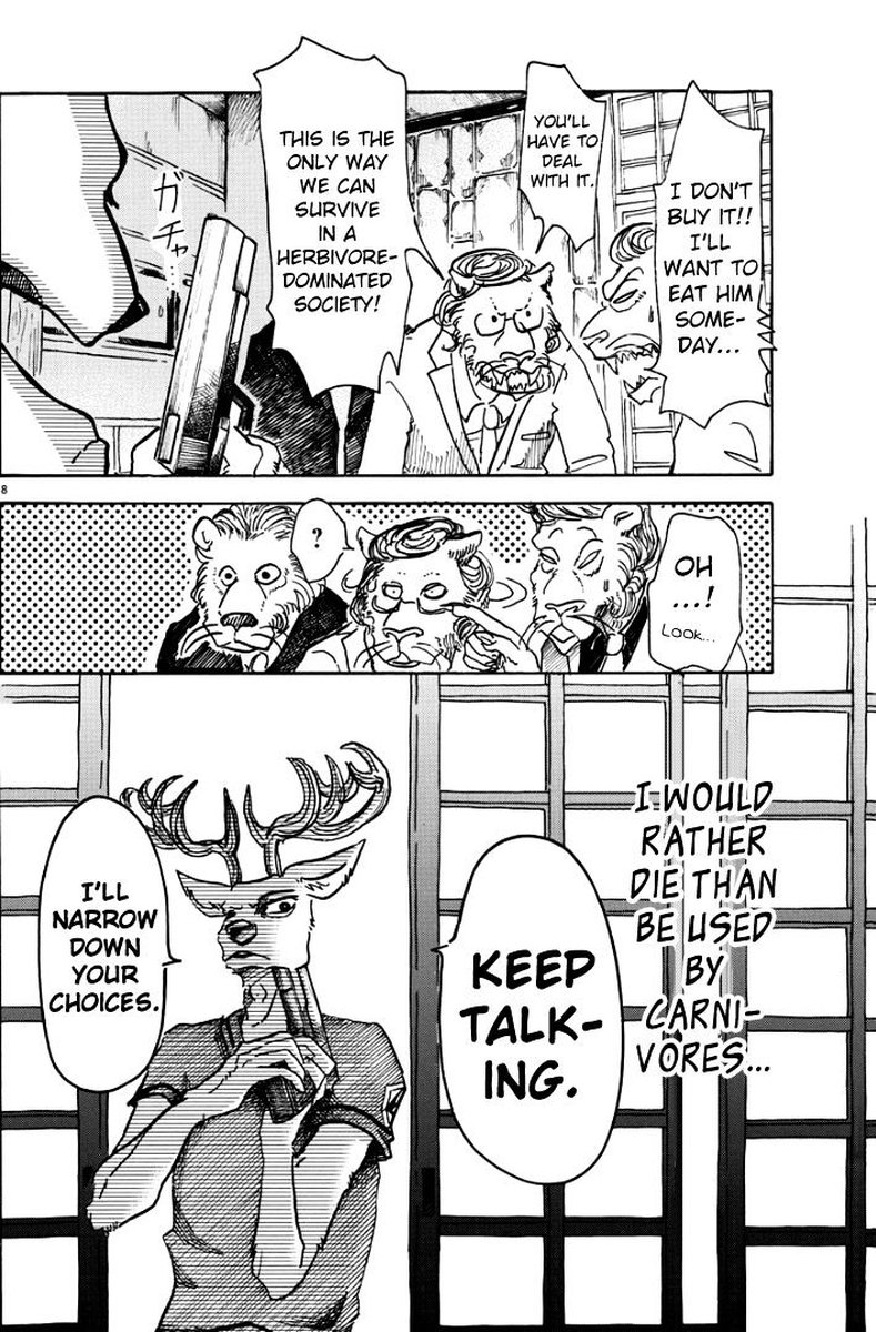 Beastars Chapter 51 Page 8