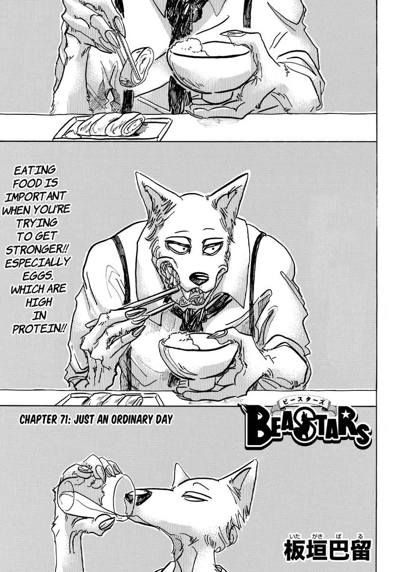 Beastars Chapter 71 Page 1