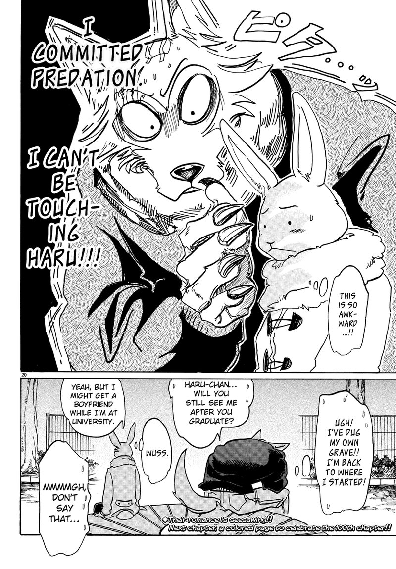 Beastars Chapter 99 Page 20