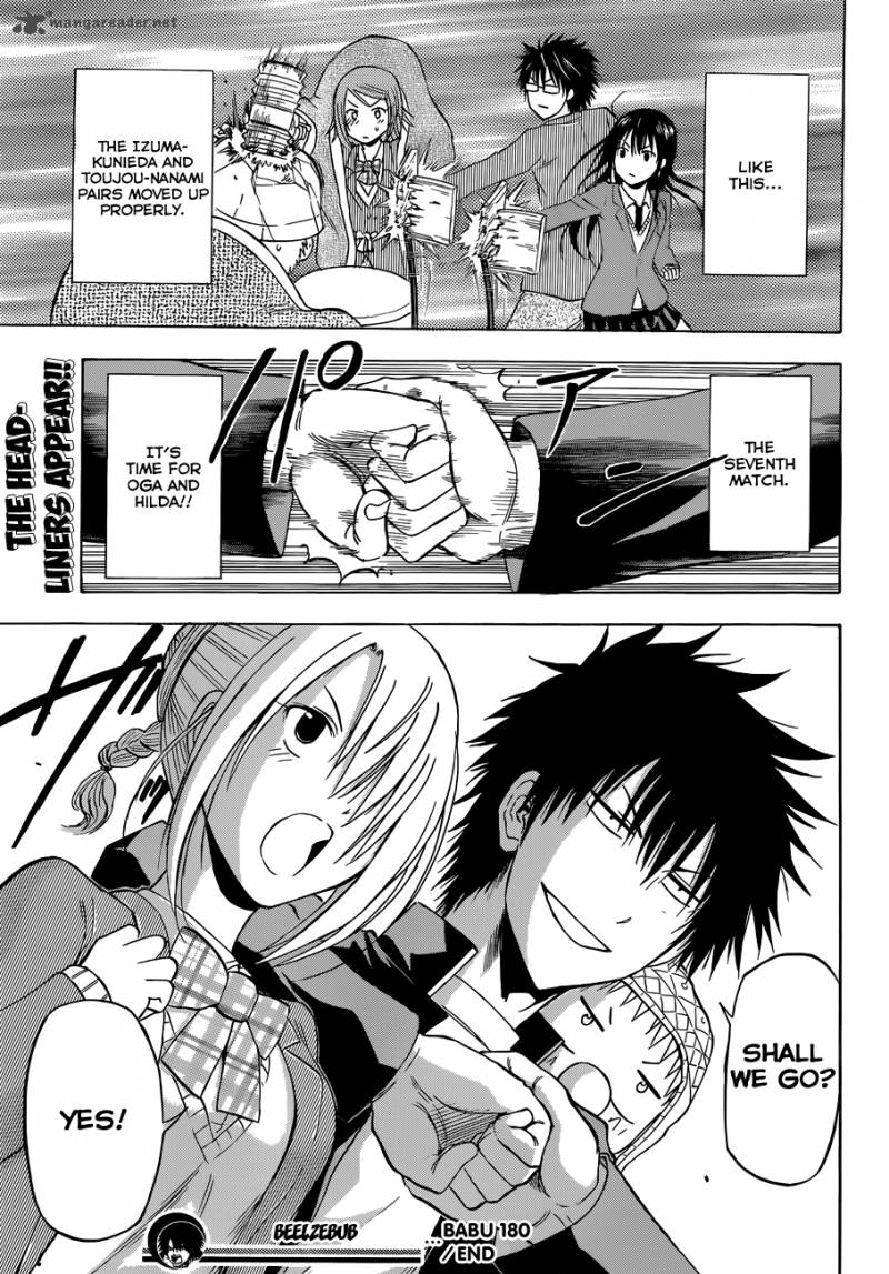 Beelzebub Chapter 180 Page 20