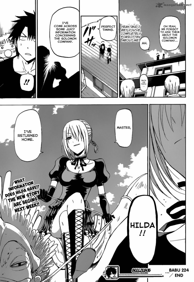 Beelzebub Chapter 224 Page 20