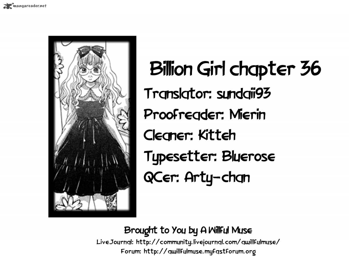 Billion Girl Chapter 36 Page 1