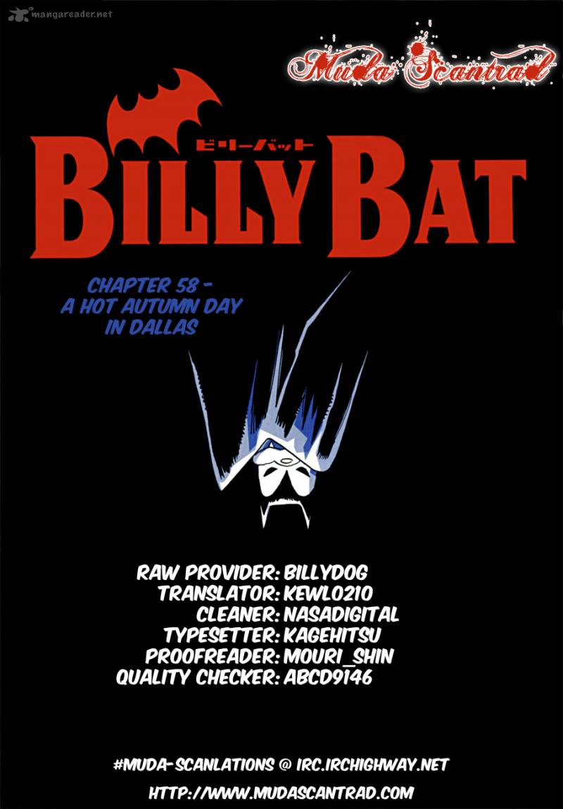 Billy Bat Chapter 58 Page 1