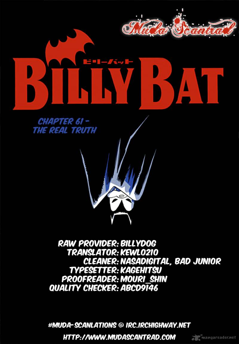 Billy Bat Chapter 61 Page 1