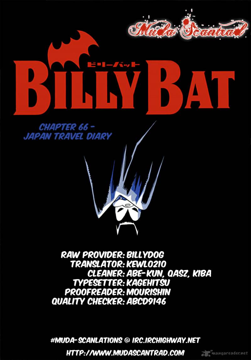 Billy Bat Chapter 66 Page 1