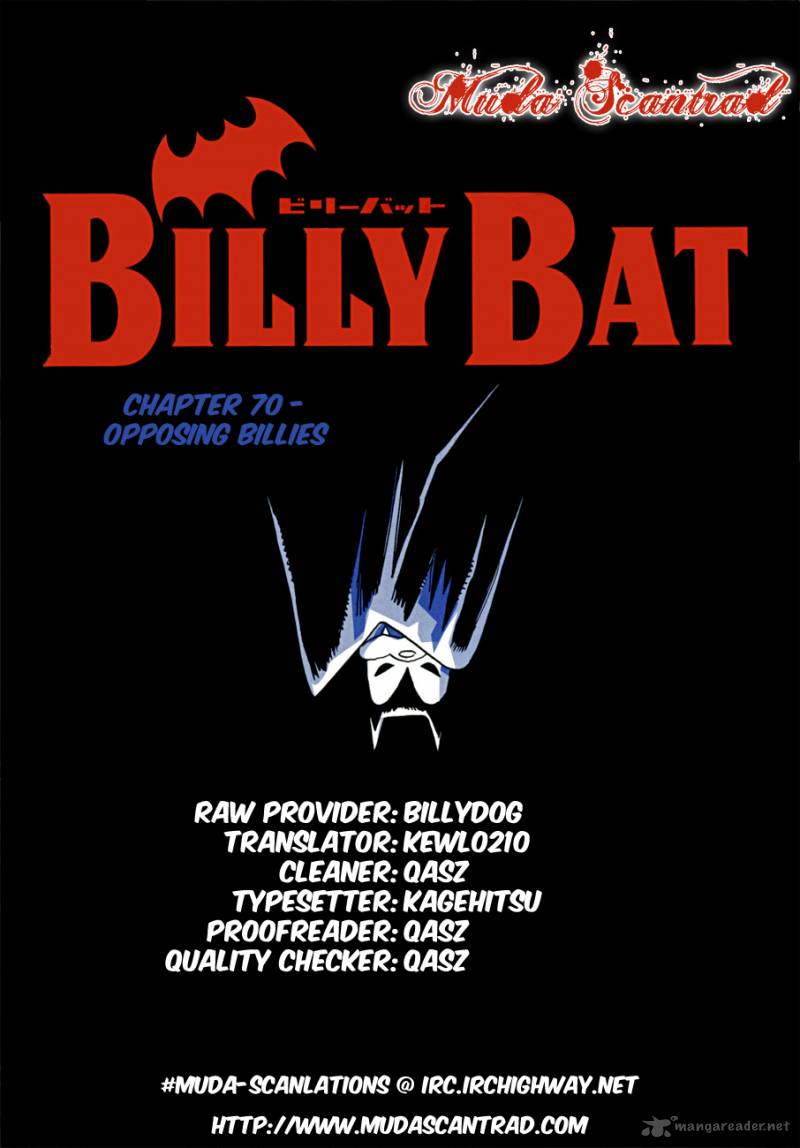 Billy Bat Chapter 70 Page 1