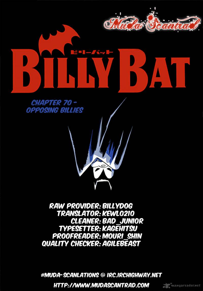 Billy Bat Chapter 71 Page 1