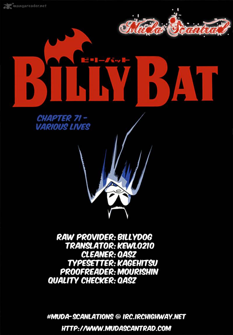 Billy Bat Chapter 72 Page 1