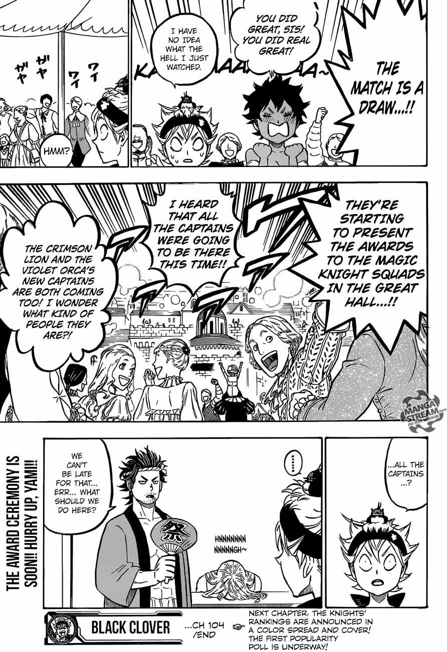 Black Clover Chapter 104 Page 17